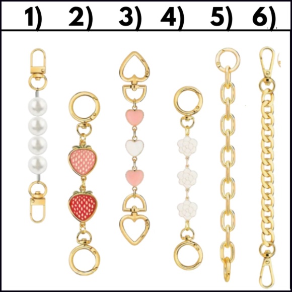 Replacement Accessories, Women Purse Strap Extender, Bag Charms - Price is for 1 - Picture 1 of 2